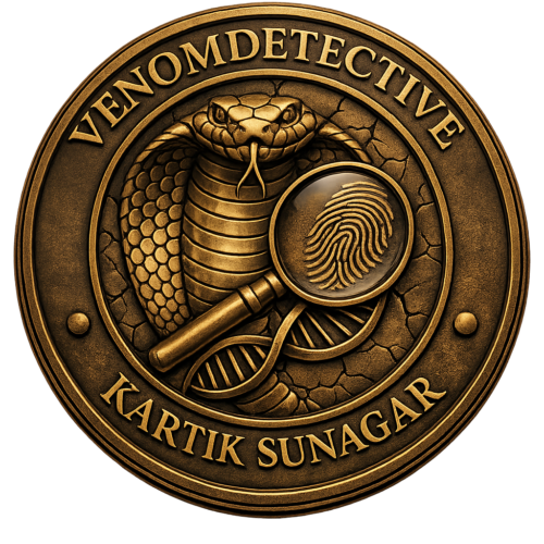 Venom Detective Logo